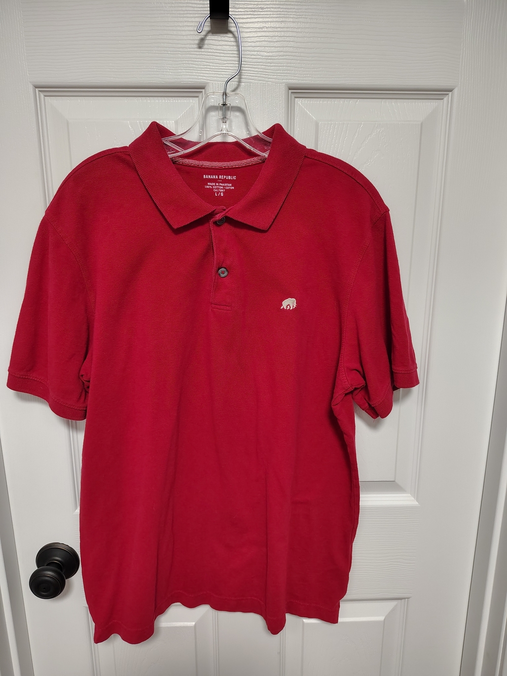 Banana Republic Men’s Red Polo Shirt